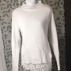 💟JENNIFER LOPEZ white sweater💟